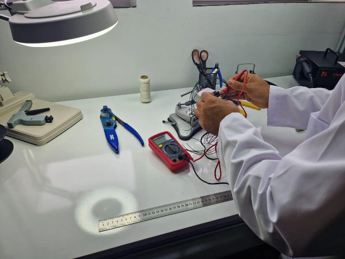 Atelier fabrication de câbles COTELEC MBS Maroc