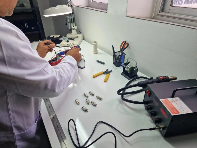 Atelier fabrication de câbles COTELEC MBS Maroc